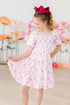 rose-garden-smocked-ruffle-dress Mila & Rose at Sophia's Style-Rose Garden Smocked Ruffle Dress-2T-Smocked Ruffle Dress-1